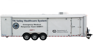 Tripple Axle Bumper Pull Trailer by VeriCor Medical Systems