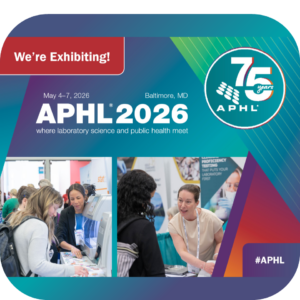 Exhibiting at APHL 2026 in Baltimore, Maryland